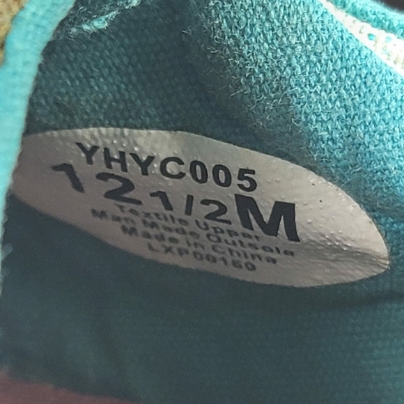 Twisted X Little Boys' Blue HOOey Loper Shoes - Moc Toe - YHYC005 Sz 12.5M - Picture 3 of 9